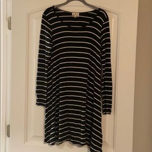 Anthropologie Long sleeve dress lightly worn!!
